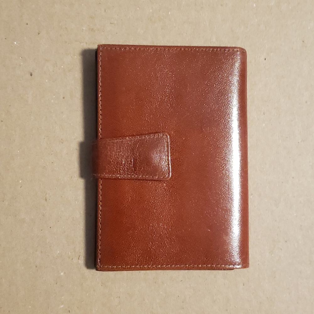 Vintage Authentic French Leather Wallet Brand New Never Used